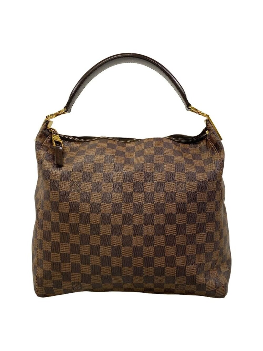 Louis Vuitton Shoulder Bag Damier Portobello PM Ebene